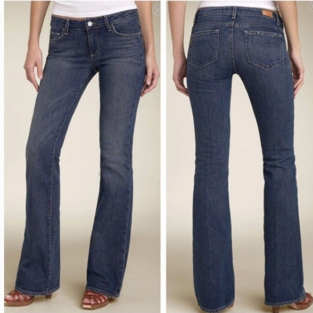 PAIGE Hollywood Hills Classic Rise Boot Cut